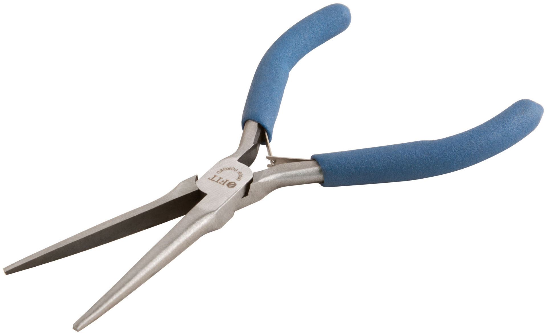 Тонконосы мини удлиненные, синие ручки 150 мм (51330)