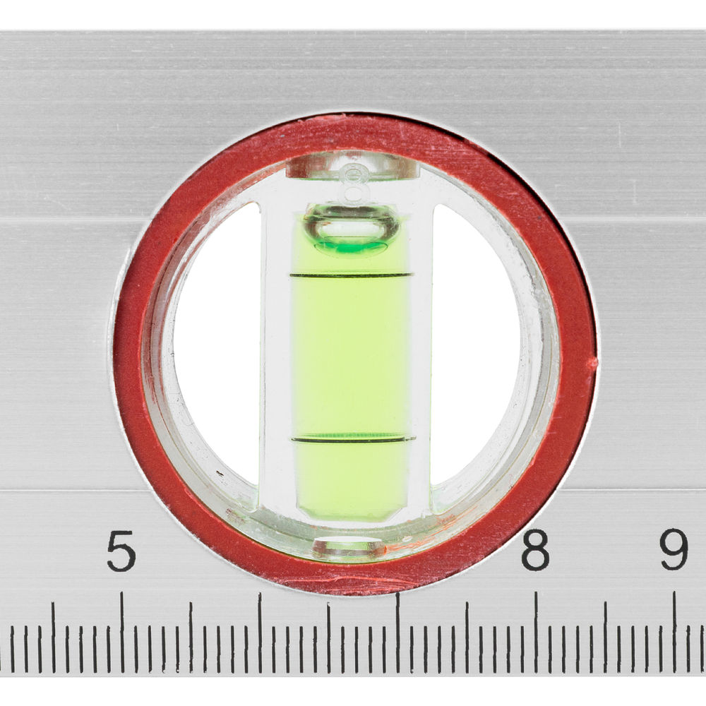 Уровень алюминиевый, 400 мм, 3 глазка, линейка Sparta (331205)