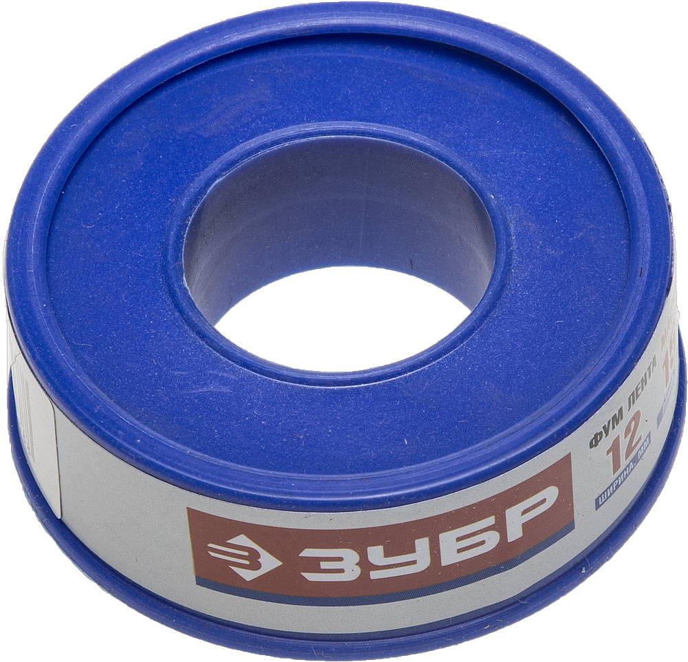 ФУМ лента 0.1 мм?12 мм?15 м 0.16 г/см? ЗУБР 12373-12-016