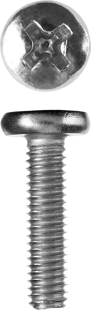 Винт с полусферической головкой M3?12 мм DIN 7985 кл. пр. 4.8 цинк 5 кг ЗУБР 303150-03-012
