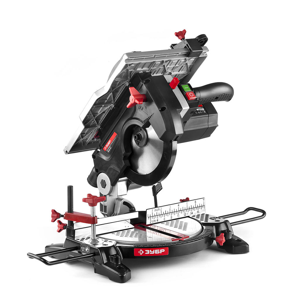 Пила торцовочная комбинированная 1500 Вт O 210 ЗУБР ЗПТК-210-1500