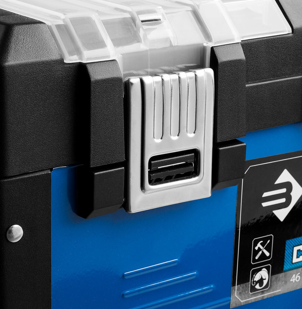 Металлический ящик для инструментов 460 х 230 х 200 мм 18 Профессионал ЗУБР СПУТНИК-18 38153-18