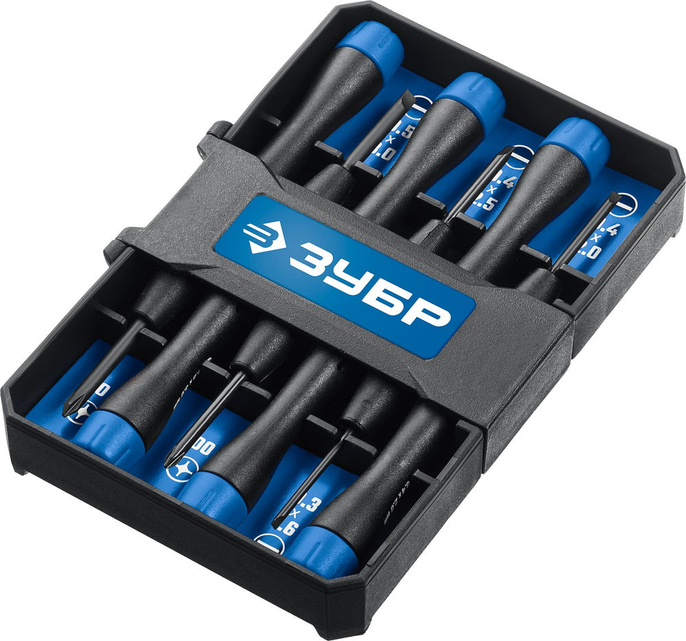 Набор отверток TX-6, 6 шт, для точных работ ЗУБР Профессионал 25658-H6_z01