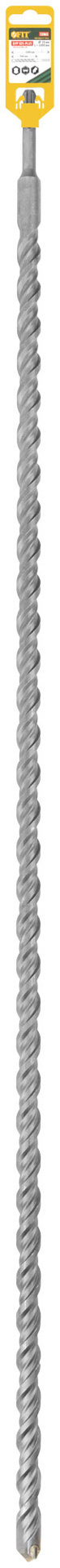 Бур по бетону SDS PLUS, Профи, W-образная вставка, двойная спираль, 20 х 1000 мм (32865)