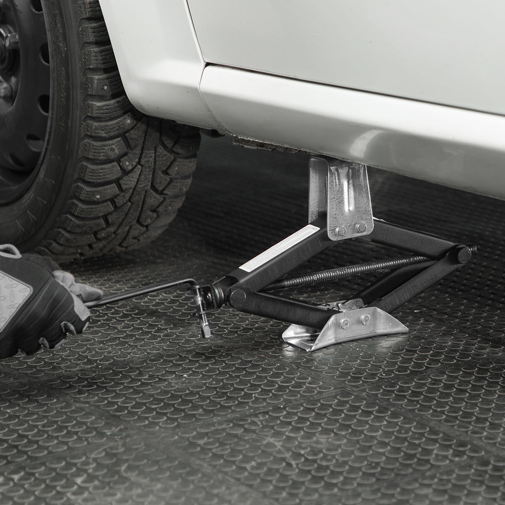 Домкрат ромбический винтовой универсальный ТУ 5.16-469-0213-04, 1.2 т, 135-410 мм Россия (50385)