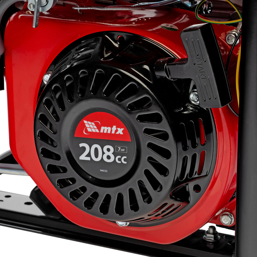 Генератор бензиновый RS-4000E, 3,3 кВт, 230В, электростартер MTX (946125)