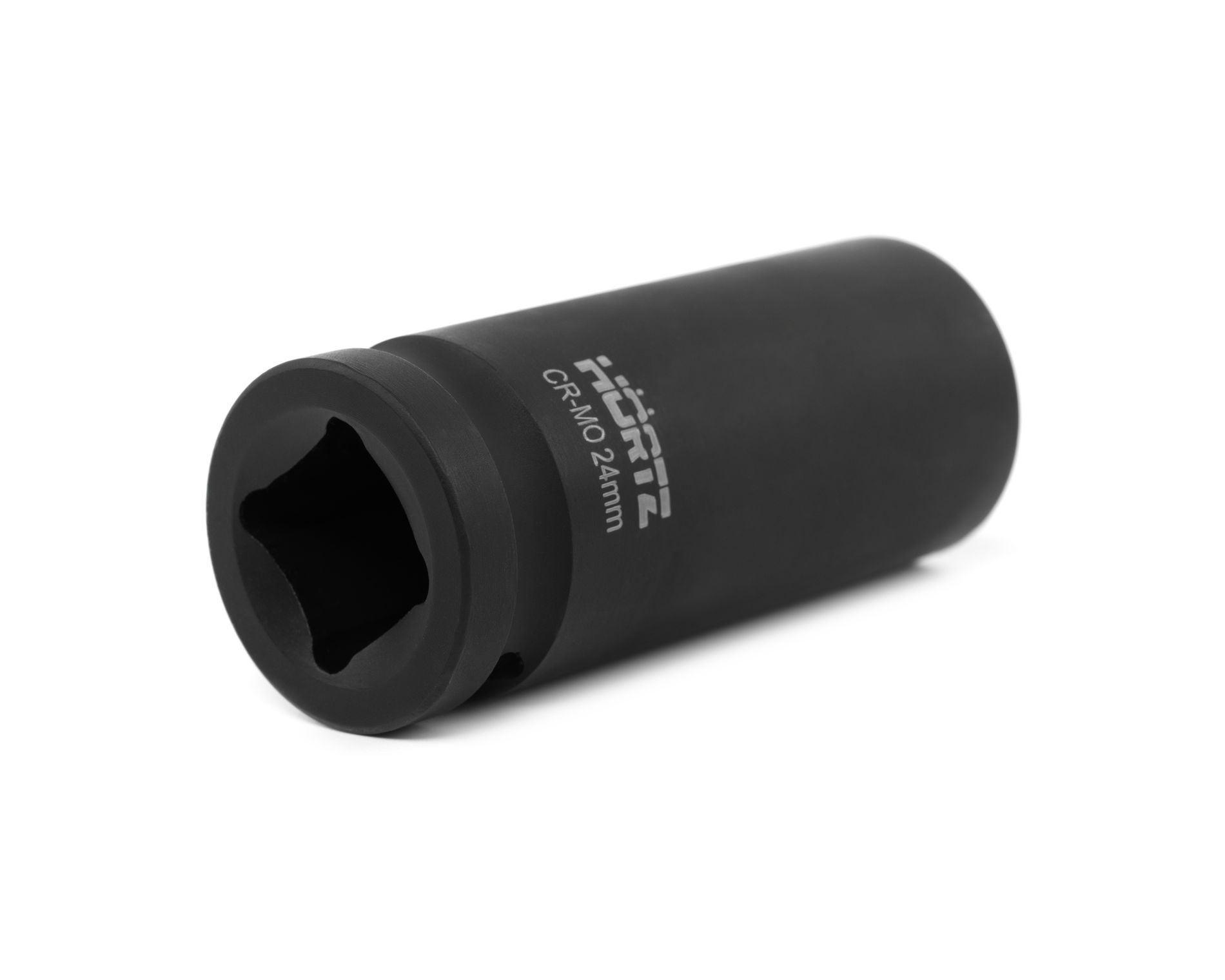 Головка торцевая сменная ударная глубокая 6-гранная (Cr-Mo) 24 3/4 L=90 мм HORTZ