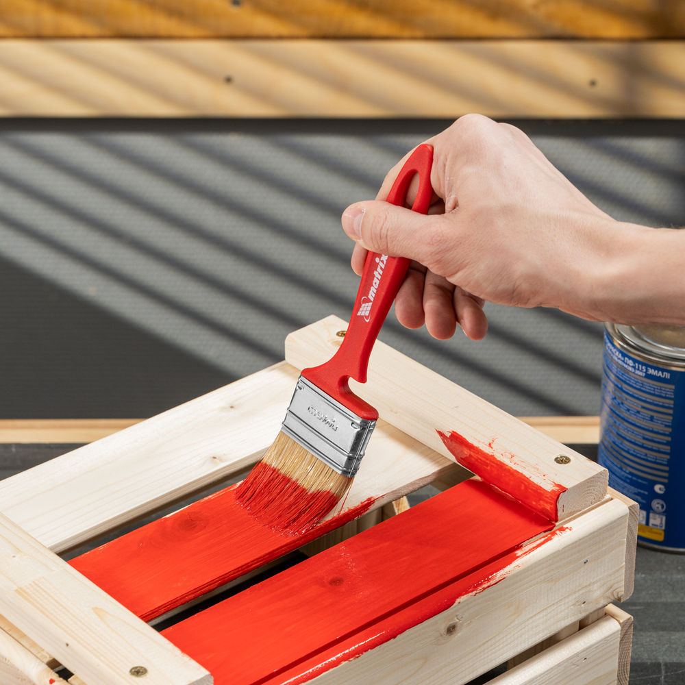 Кисть флейцевая Эмали Color Line 50 х 12 мм Matrix (83352)