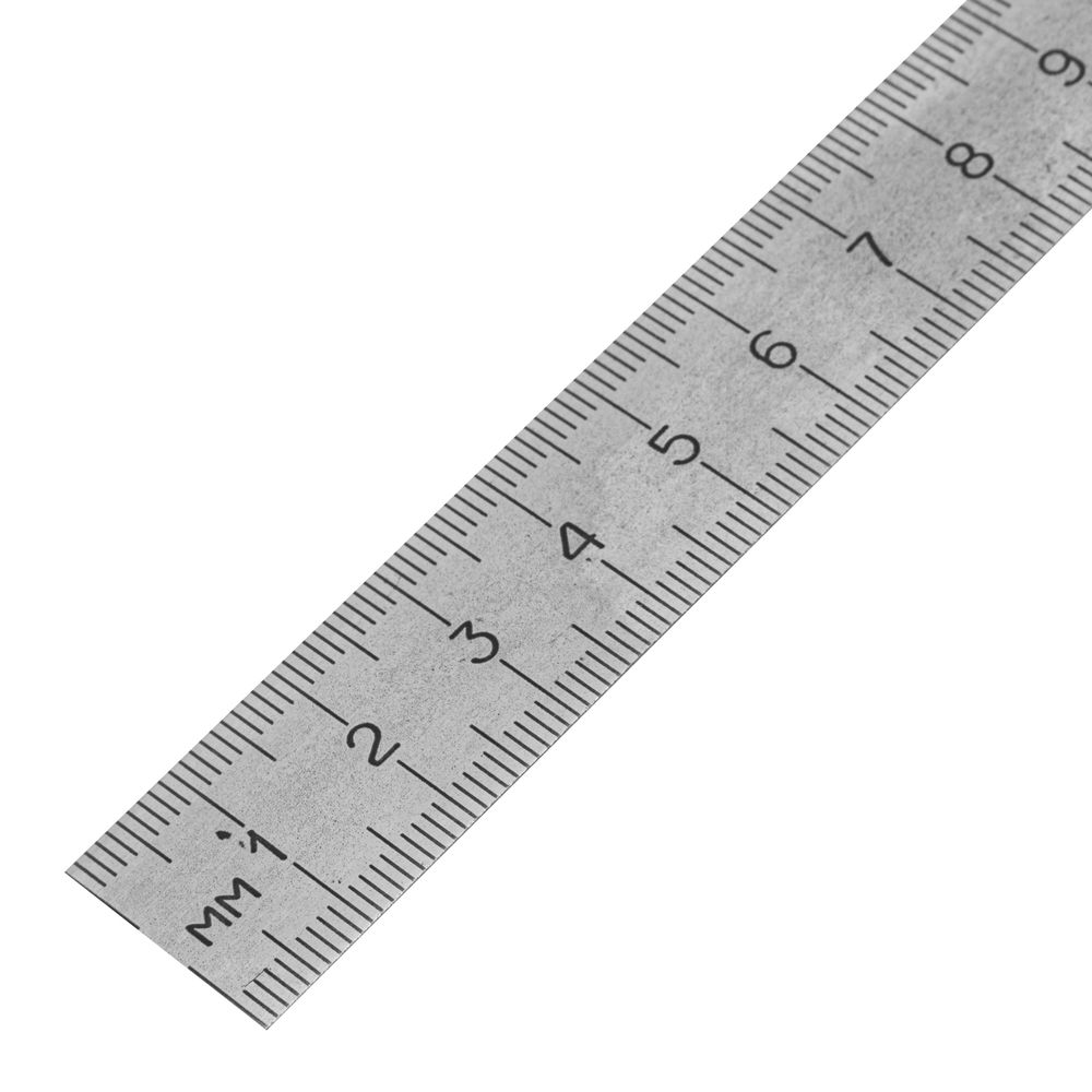 Линейка измерительная, 500 мм, металлическая Россия