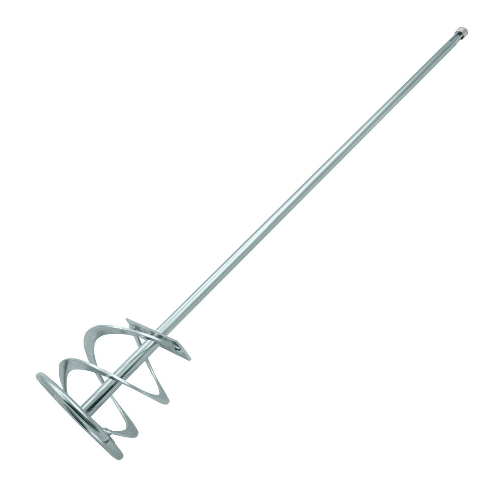 Миксер для красок и штукатурных смесей, 80 х 400 мм, оцинкованный, хвостовик SDS Plus Denzel (848827)