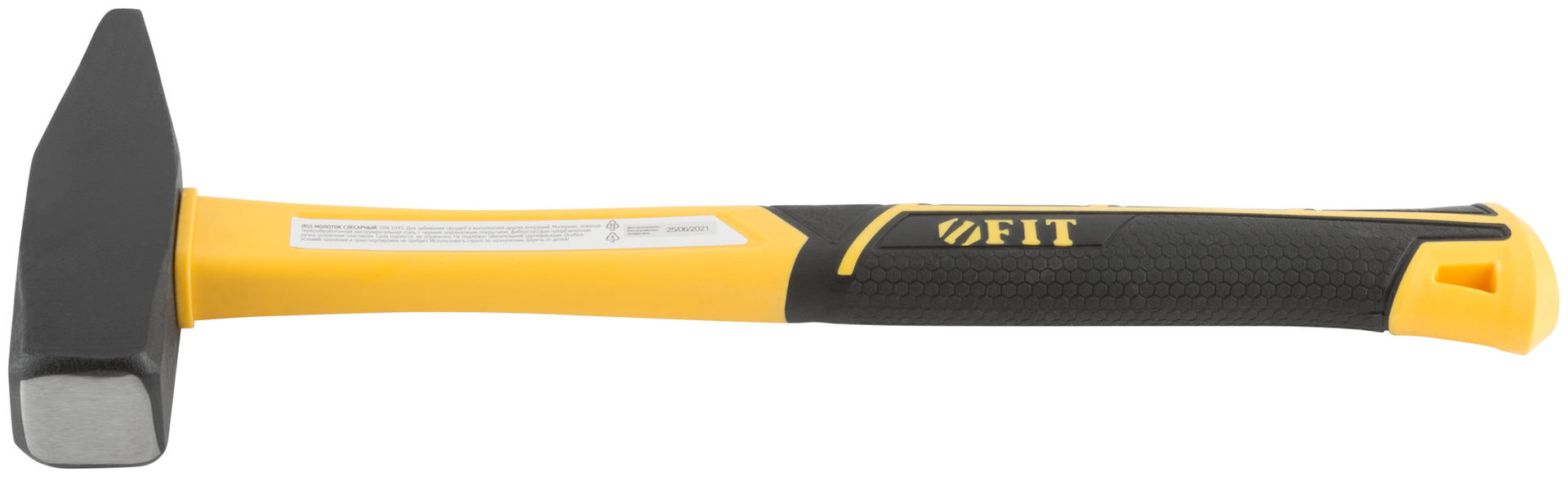 Молоток кованый, фиберглассовая усиленная ручка, Профи 1000 гр. (44338)