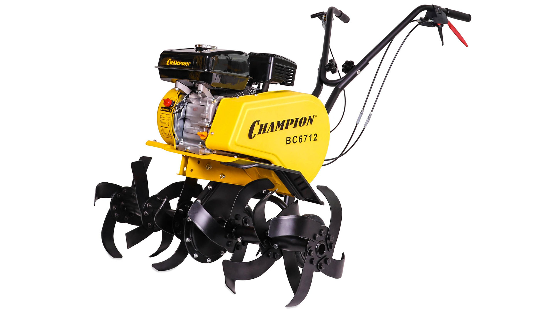 Мотокультиватор Champion ВC 6712 (7лс 1F/1R 30-55-85см 33см 3,6л 50кг) (BC6712)