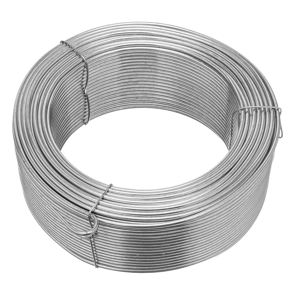 Проволока стальная, оцинкованная 2.0 мм, длина 50 м Сибртех (47756)