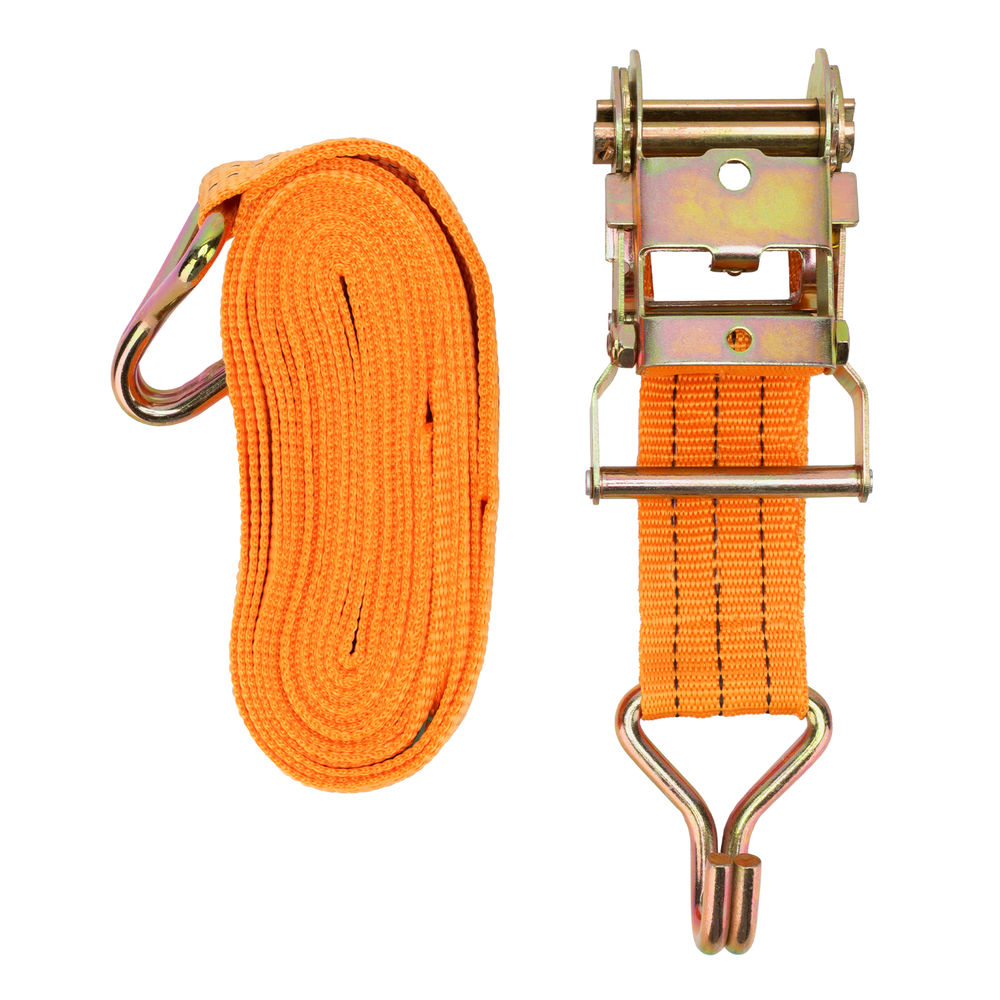 Ремень багажный с крюками, 0.05 х 6 м, храповой механизм Stels (54385)