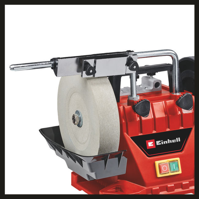 Станок точильный Einhell TC-WG 200, 125 Вт,110 об/мин,круг 200мм,мокрое шлиф (4418008)