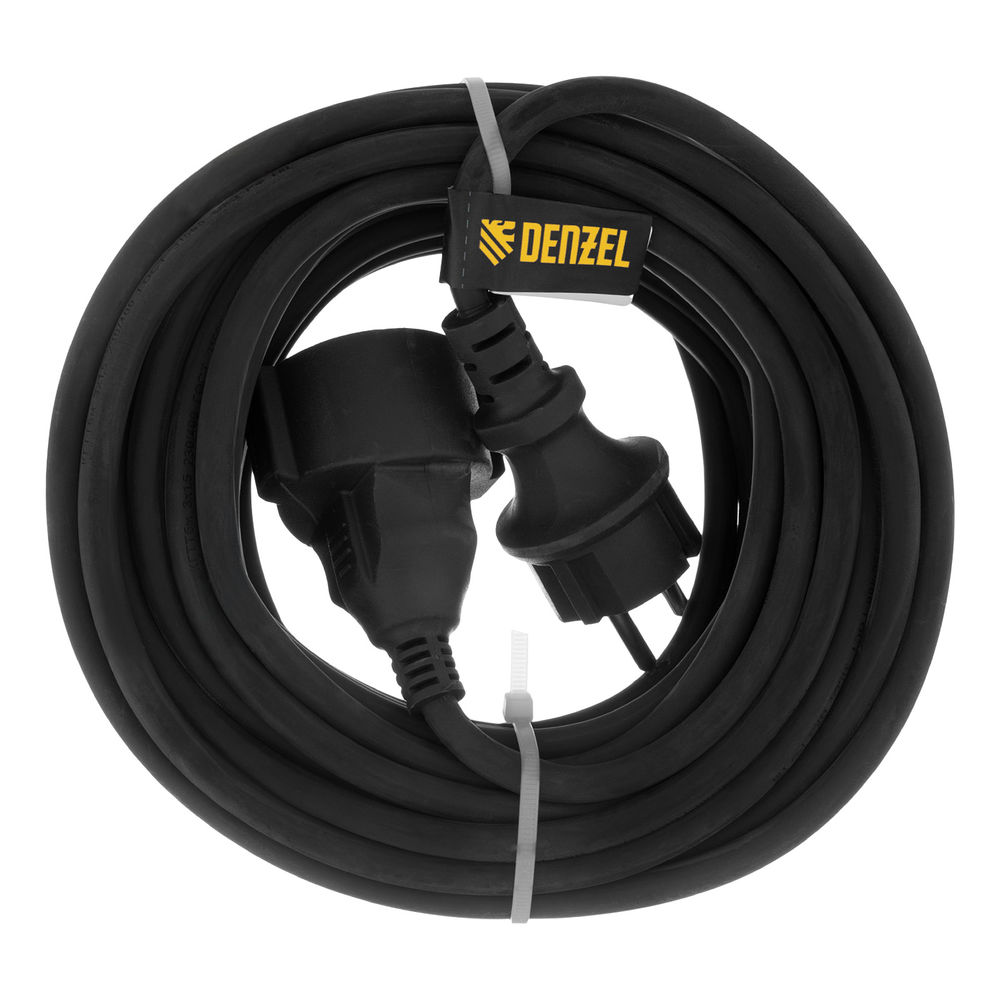 Удлинитель-шнур силовой Top Series, КГТТ, 10 м, 1 розетка, 3 x 1,5 мм Denzel (37419)