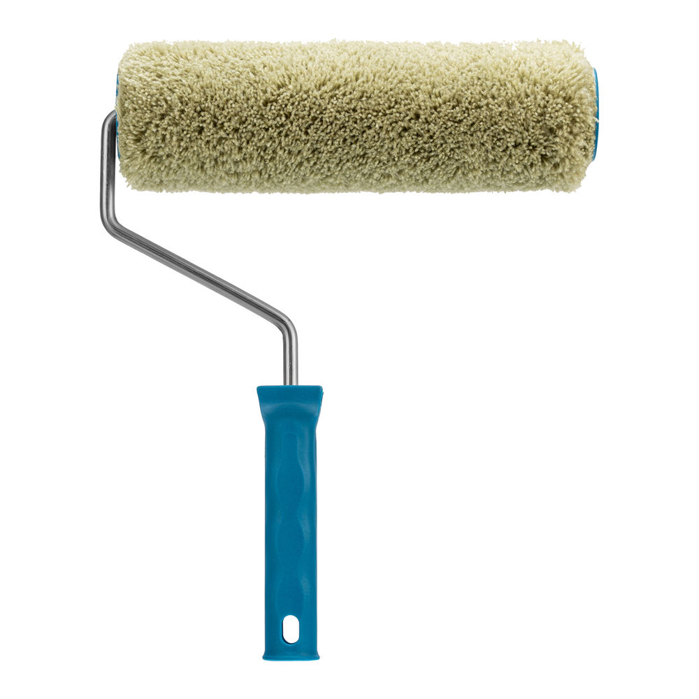 Валик для Фасадных работ синтетический, 250 мм, ворс 18 мм, D 48 мм, D ручки 8 мм, полиакрил Matrix (80752)