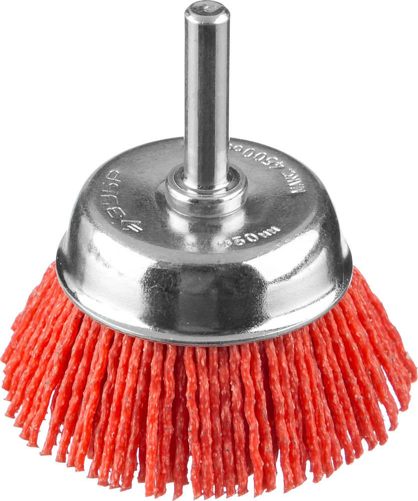 Щетка чашечная для дрели 50 мм, нейлоновая проволока ЗУБР Профессионал 35165-050_z02