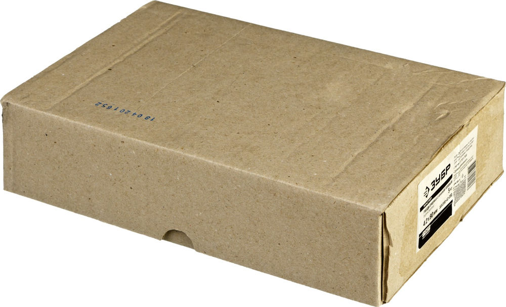 Гвозди ершеные с плоской головкой 70 x 4.2 мм, цинк, 5 кг ЗУБР 305200-42-070