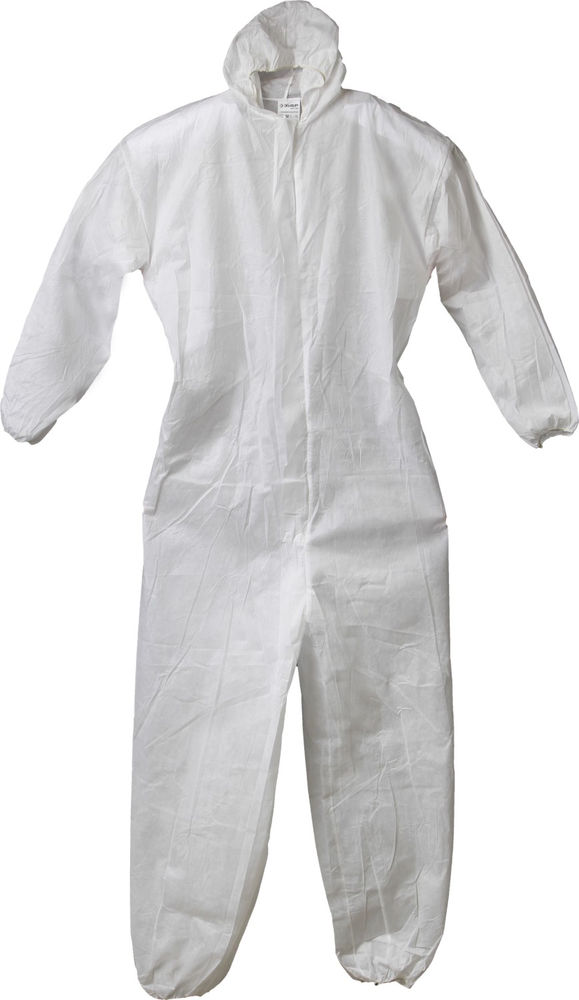 Комбинезон защитный р. 50-52 из 3-х слойного материала спанбонд/мелтблаун/спанбонд, 40 г/м2 ЗУБР 11605-50