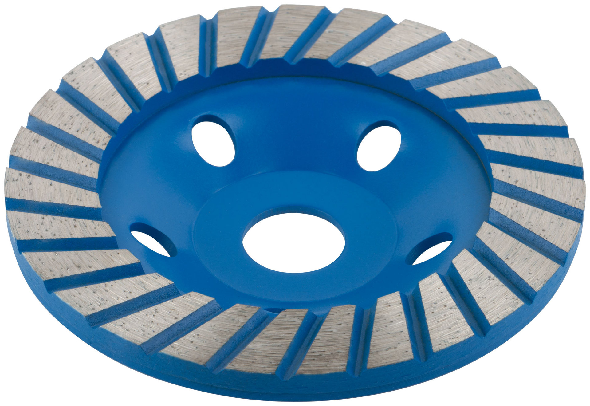 Диск алмазный шлифовальный, посадочный диаметр 22,2 мм, Турбо широкие сегменты 125 мм (39520М)