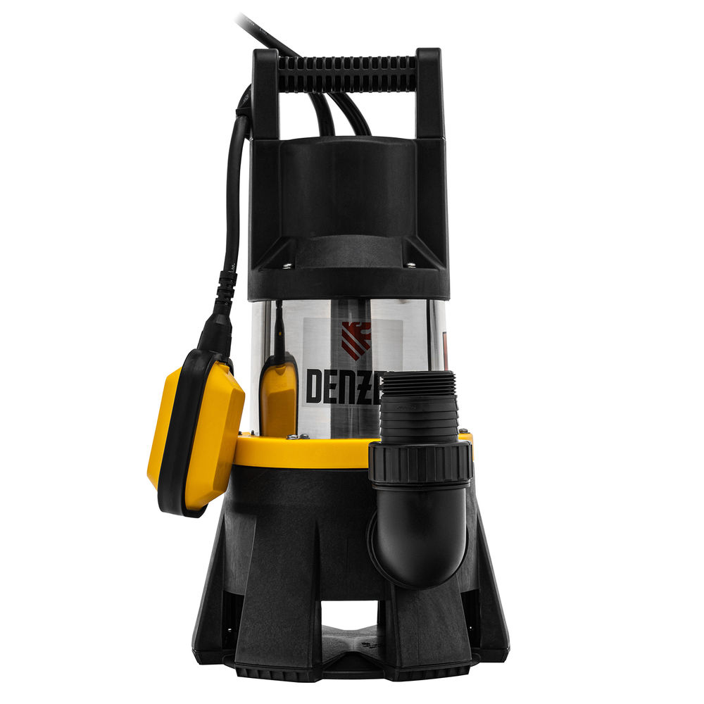 Дренажный насос DP1400X, 1400 Вт, подъем 11 м, 25000 л/ч Denzel (97228)