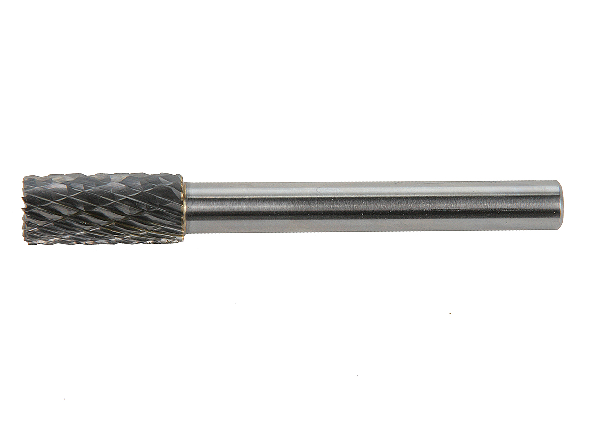 Борфреза цилиндрическая с торцевыми зубьями 8x20x64 мм, VHM, DC, форма B (серия 900525) GARWIN INDUSTRIAL 900525-82064