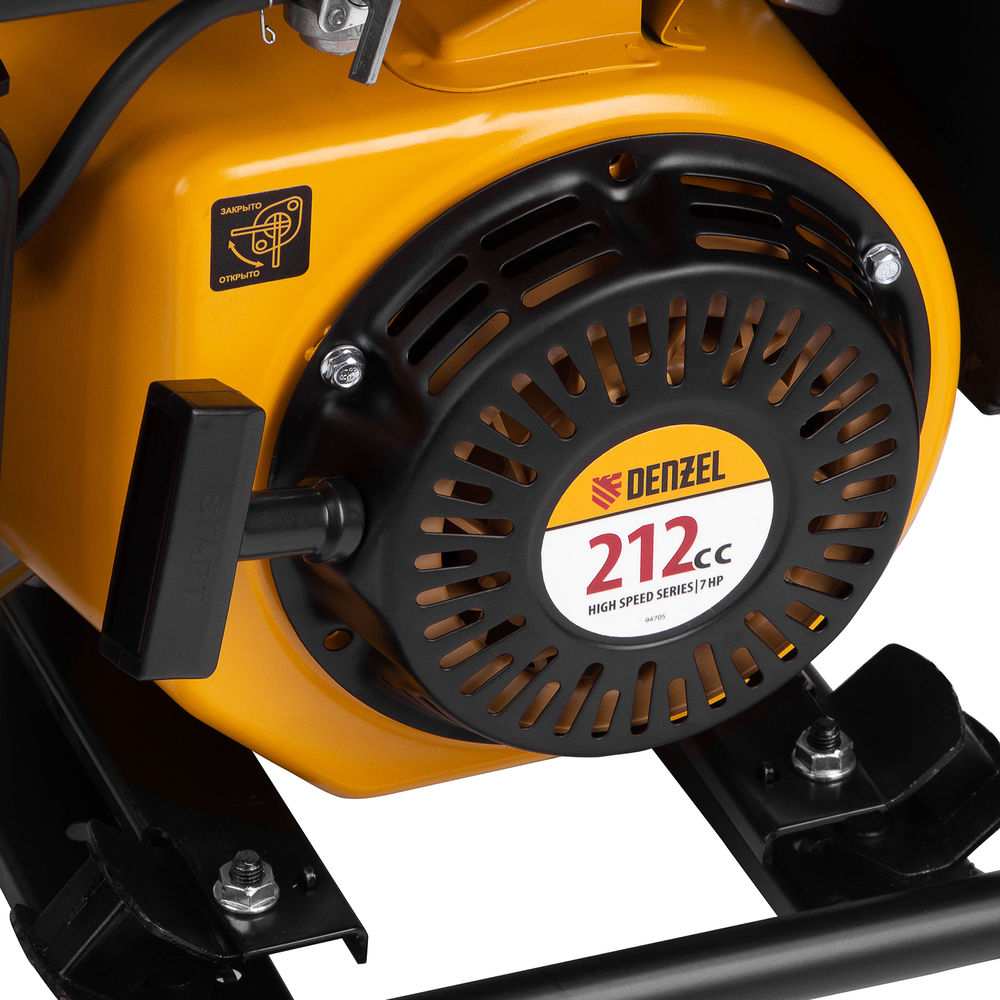 Генератор инверторный GT-3500iF, 3.5 кВт, 230 В, бак 5 л, открытый корпус, ручной старт Denzel (94705)