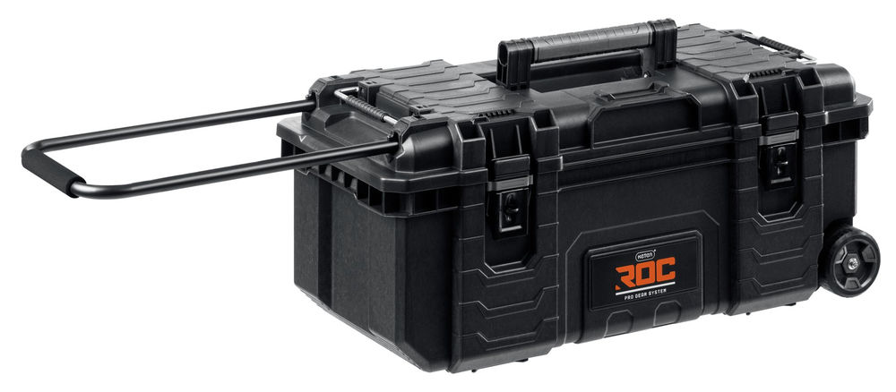 Ящик-тележка пластиковый (28) на колесах ROC PRO GEAR 2.0 KETER 38375