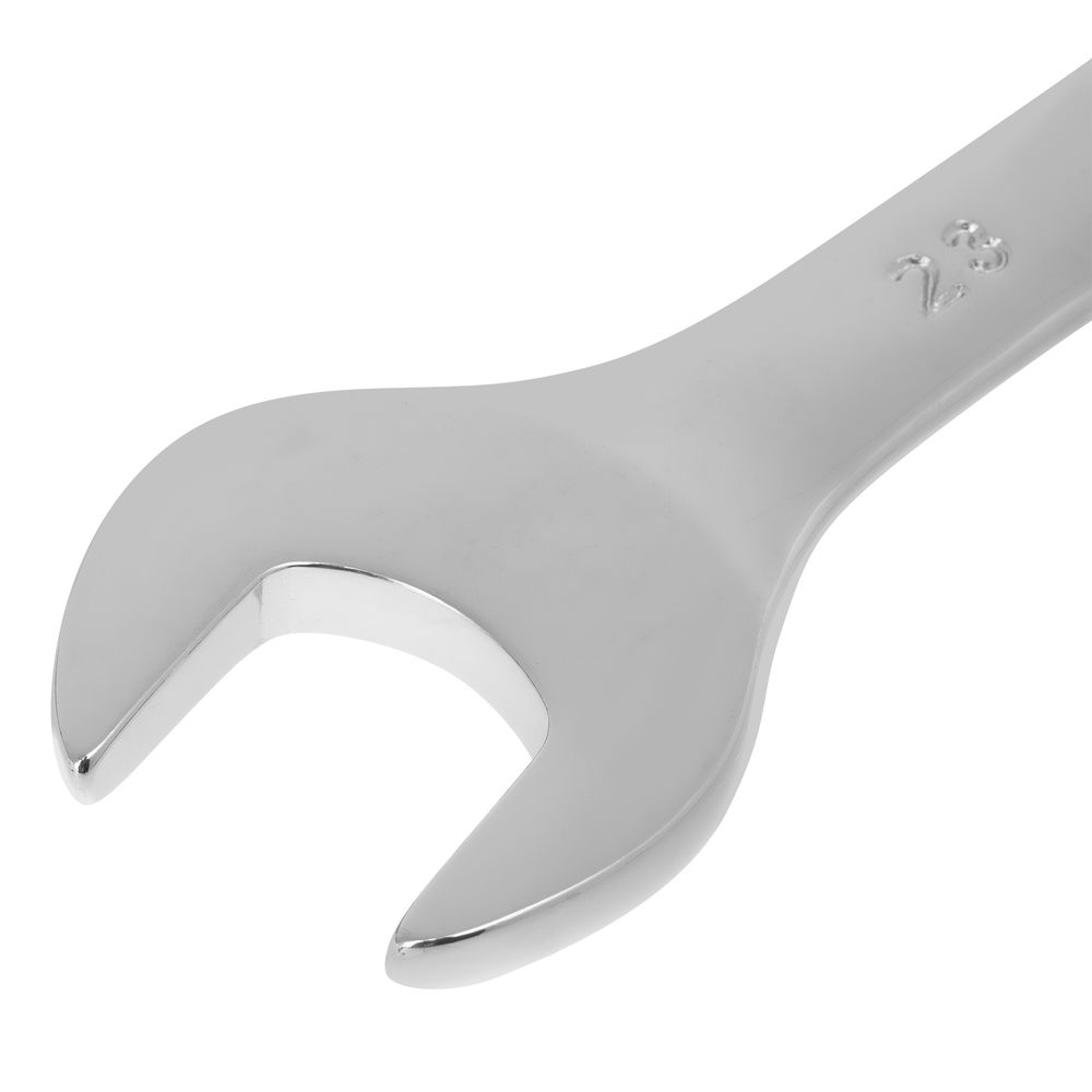 Ключ комбинированный, 23 мм, CrV, полированный хром Matrix