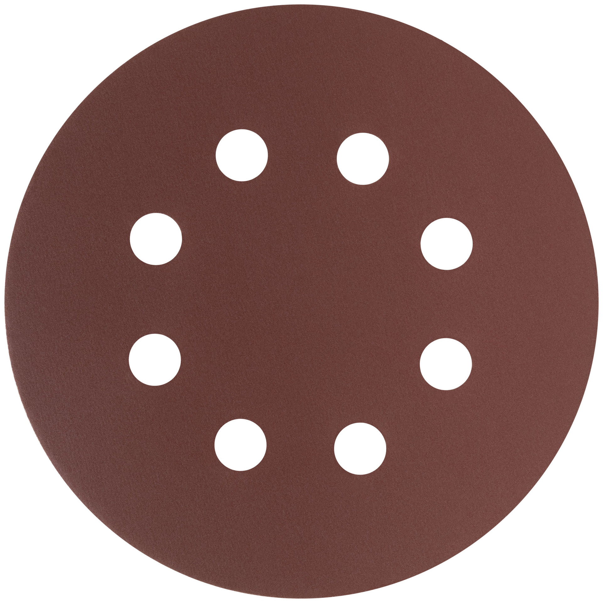 Круги шлифовальные с отверстиями (липучка), алюминий-оксидные, 125 мм, 5 шт. Р 600 (39678)