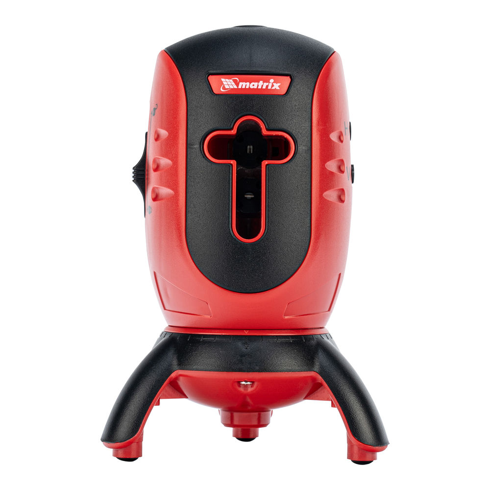 Лазерный уровень ML01T, дальность 10 м, точность ± 0,5 мм, / 1 м, длина волны 650 нм, проекция 1 вертикальная 1 горизонтальная плоскость, резьба под штатив 5/8 Matrix (35065)