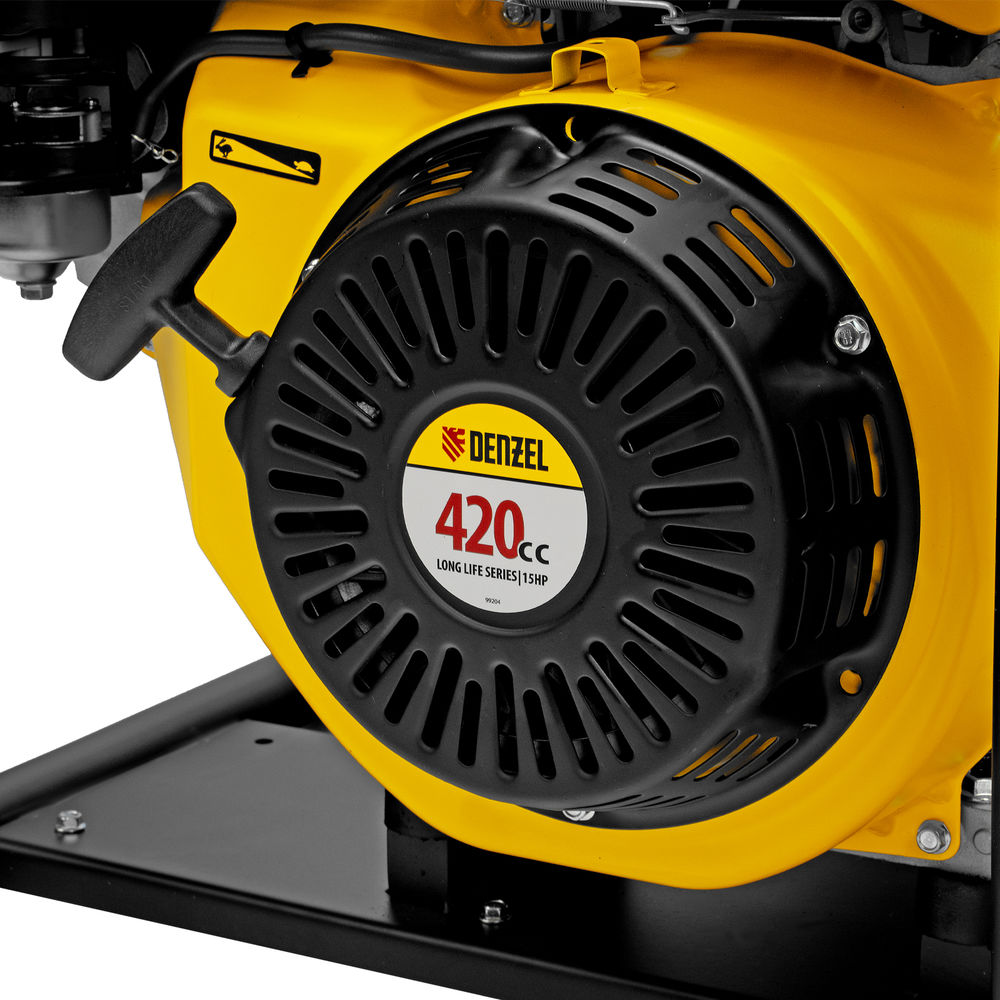 Мотопомпа бензиновая для грязной воды PX-80D, 15 л.с, 3, 1500 л/мин, глубина 8 м , напор 30 м Denzel (99204)