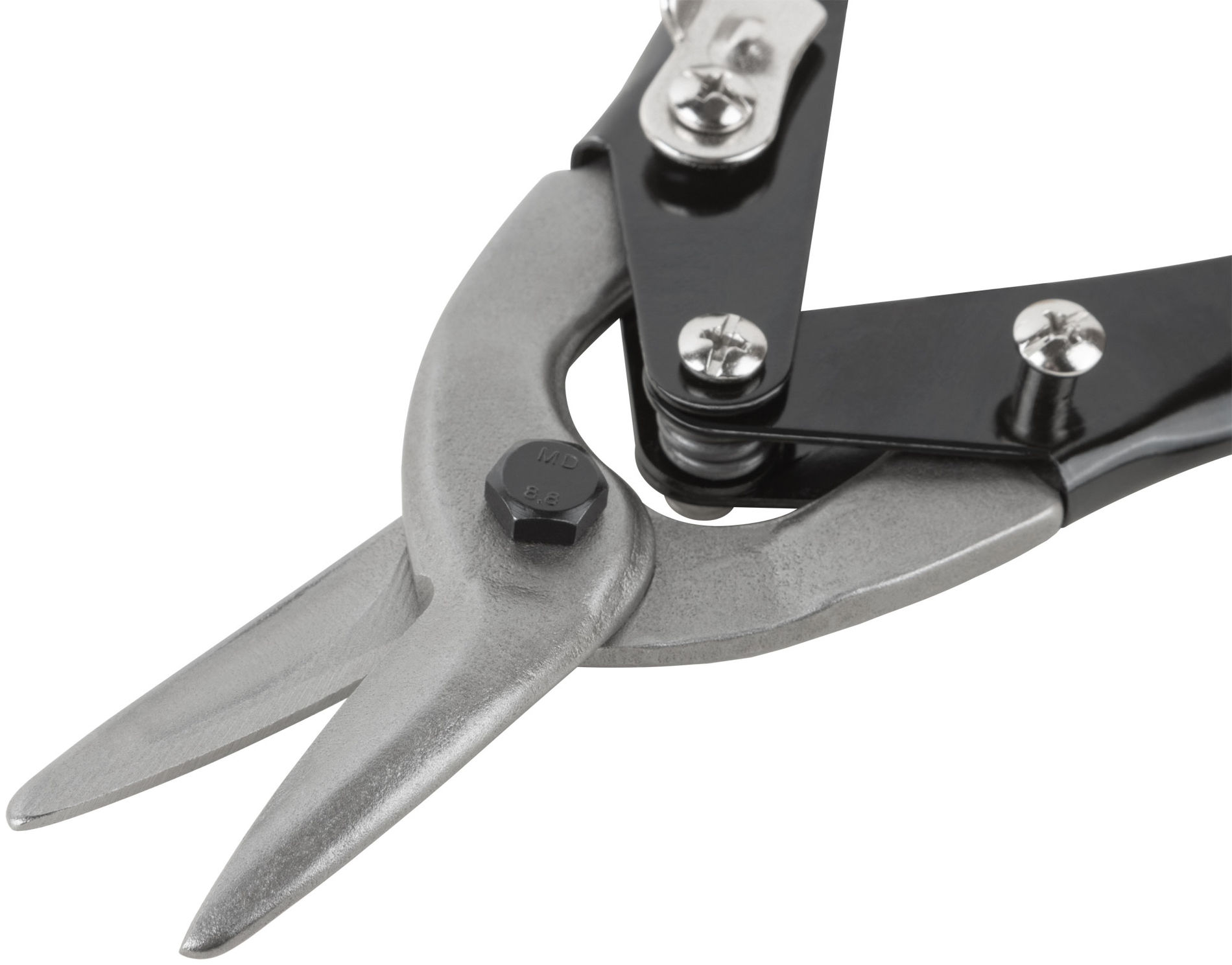 Ножницы по металлу Aviation, пластиковые ручки, прямые 250 мм (41451)