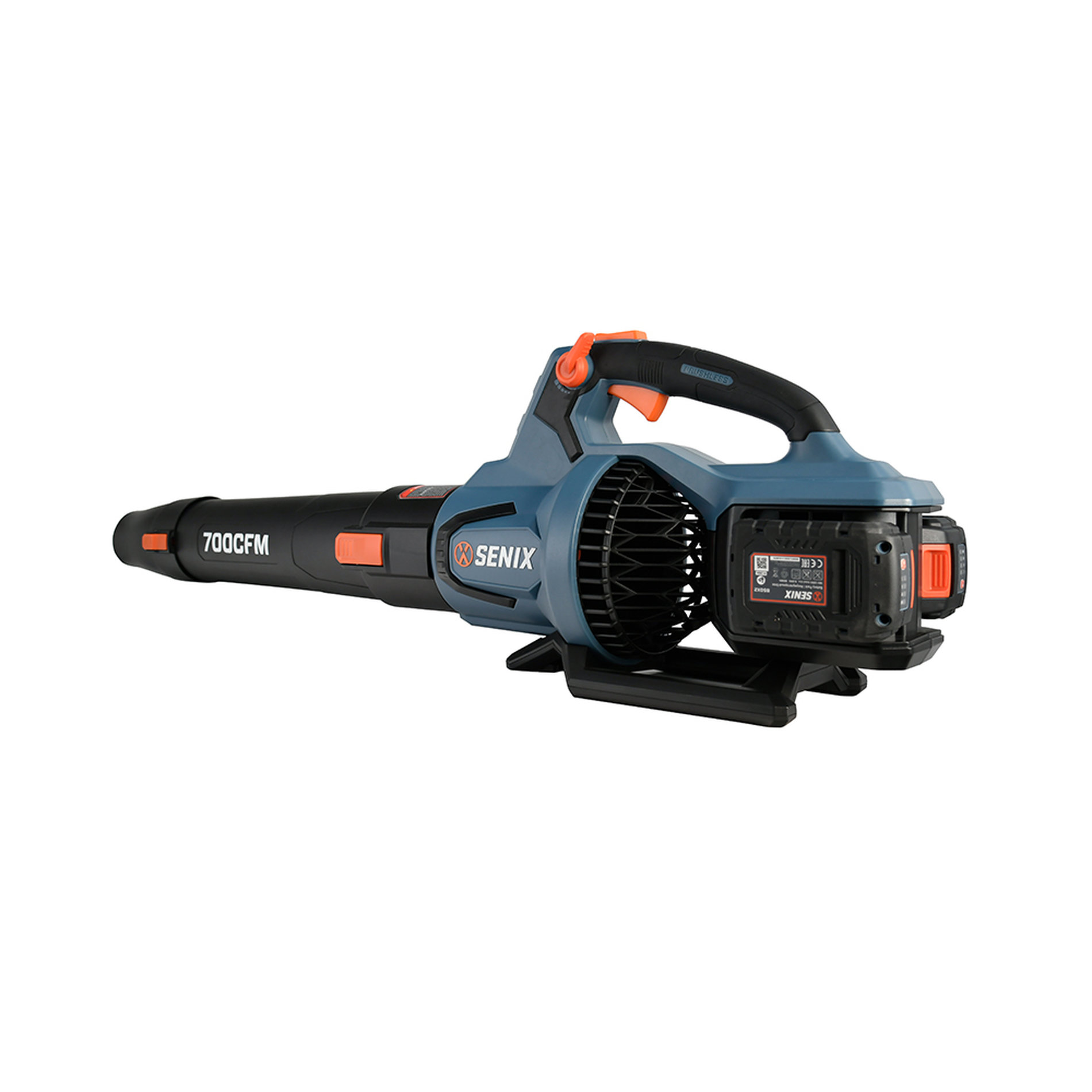 Воздуходувка аккумуляторная, 40В, 2 АКБ и ЗУ 2X2 20V