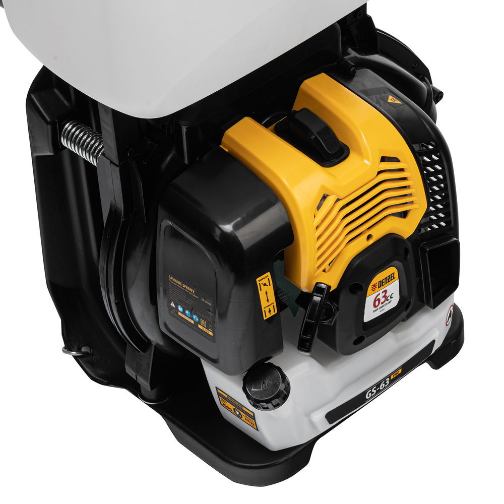 Опрыскиватель бензиновый GS-63-PRO, 63 см3, бак 25 л Denzel (65302)