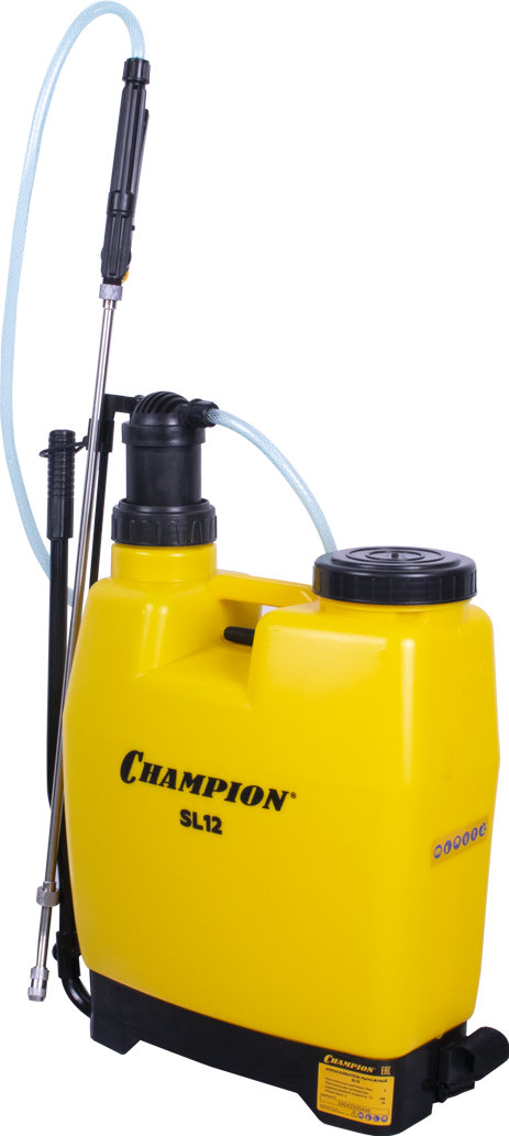 Опрыскиватель рычажный CHAMPION SL12 (0,5-2,5м бак 12л 2,4 кг) (SL12)