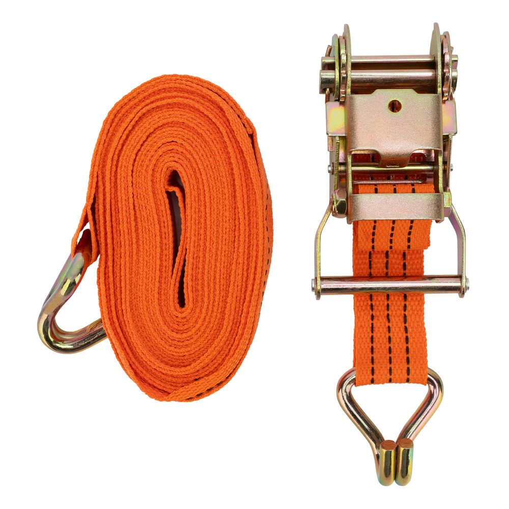 Ремень багажный с крюками, 8 x 0.038 м, храповой механизм Stels (54372)