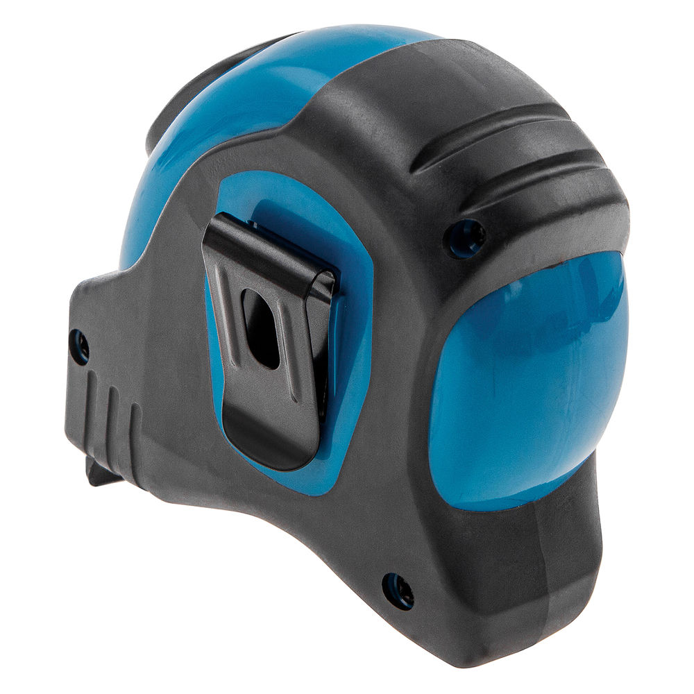 Рулетка Schlagfest,8 м x 25 мм,магнитный обрезиненный зацеп,двусторонняя шкала,Нейлоновое покрытие,автоматическая фиксация Gross