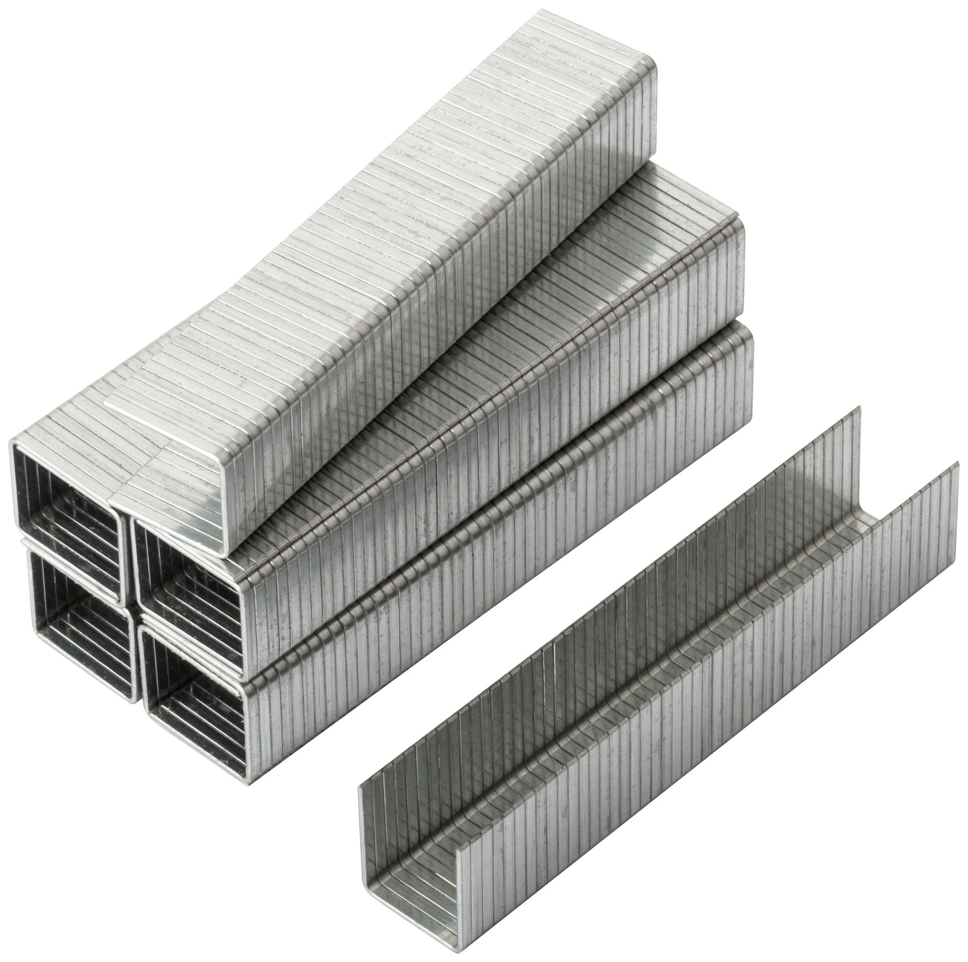 Скобы для степлера закалённые прямоугольные 10,6 мм х 1,2 мм (широкие тип 140) 12 мм, 500 шт. (31212)