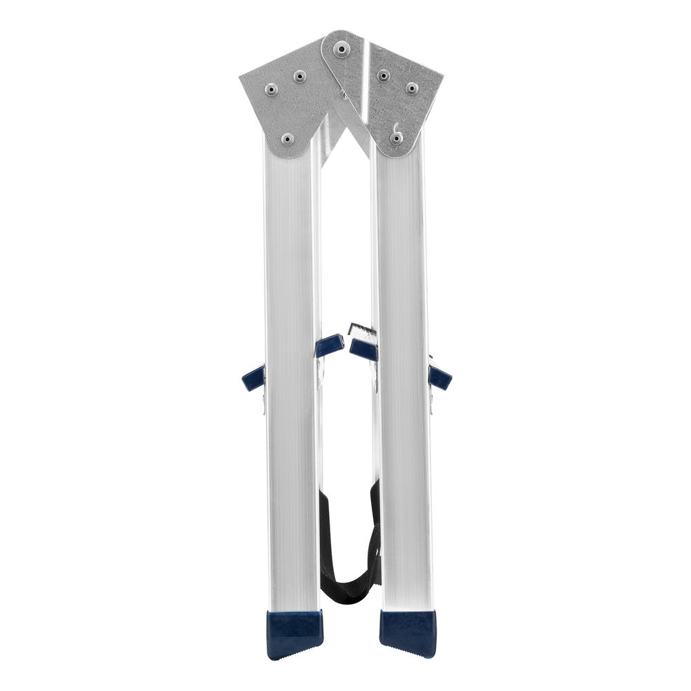 Стремянка двусторонняя 2 ступени, алюминиевая, Сибртех (97922)