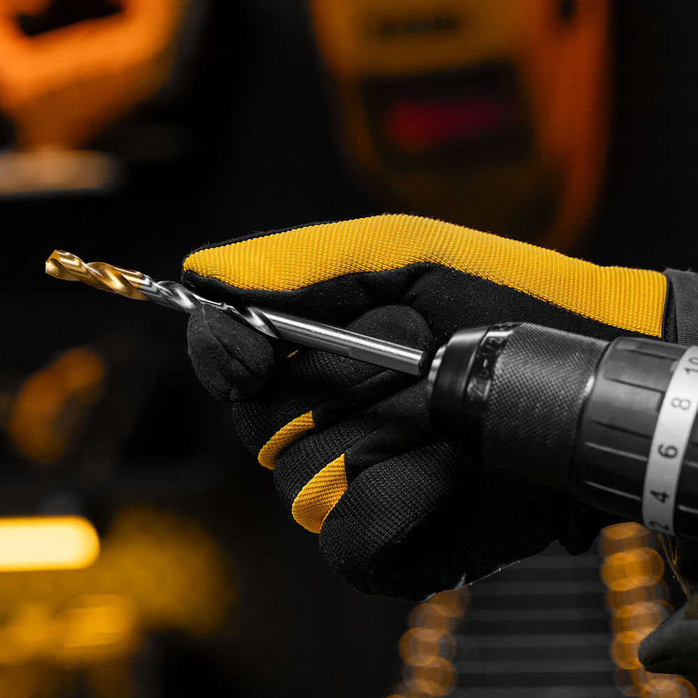 Сверло спиральное по металлу 8 x 117 мм, Р6М5, Golden Tip Denzel (718239)