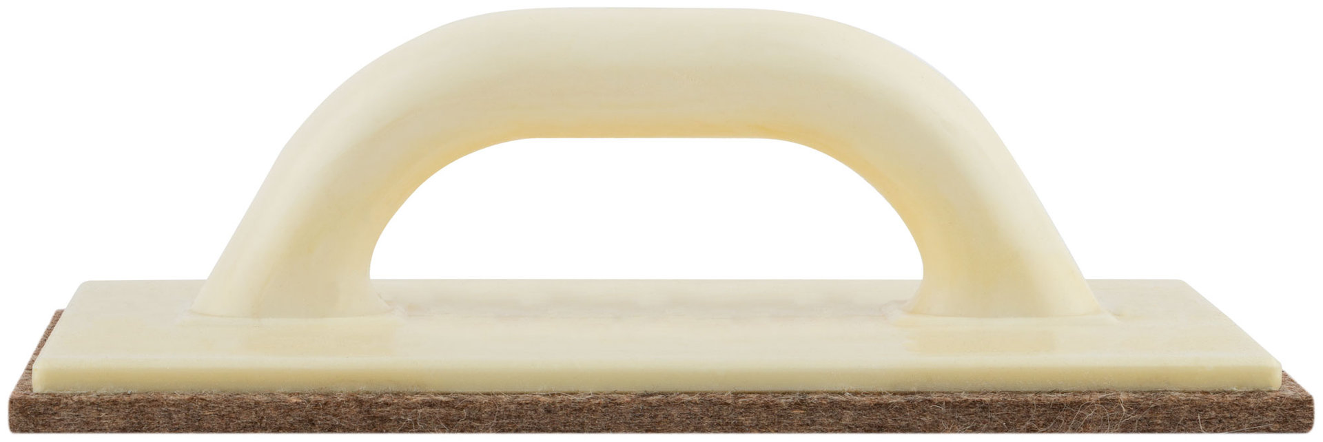 Терка финишная с войлочным покрытием, полиуретановый корпус 280х140 мм (05330)