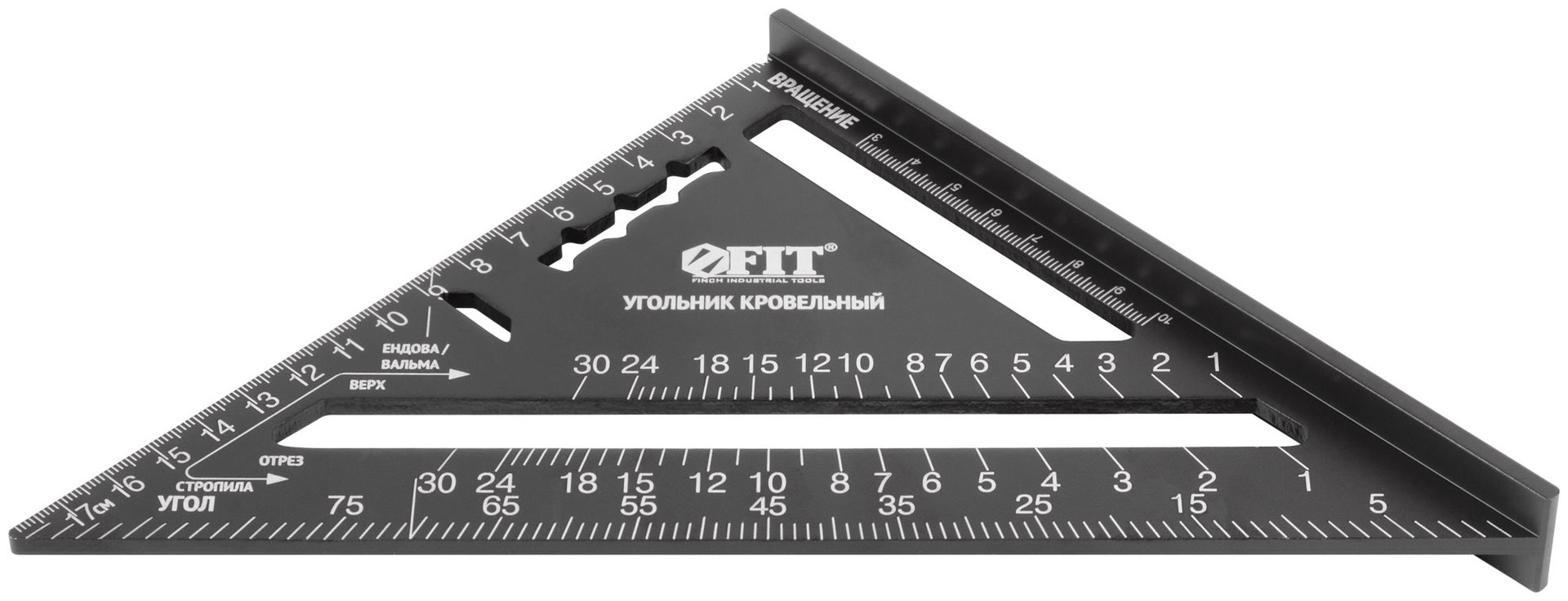 Угольник кровельный цельнометаллический Профи 180х180 мм (19273)