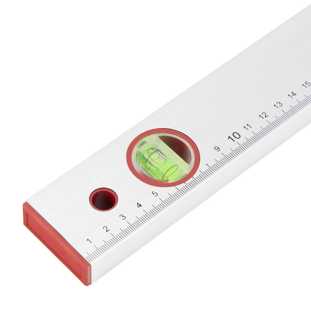 Уровень алюминиевый, 800 мм, 3 глазка, линейка Sparta (331265)