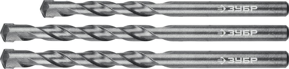 Набор сверл по бетону 3 шт: d 6–8–10 мм ЗУБР 2922-H3_z01