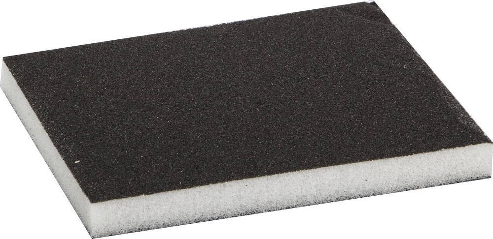 Губка шлифовальная водостойкая двухсторонняя Р120, 123 х 98 х 12 мм ЗУБР 35614-120