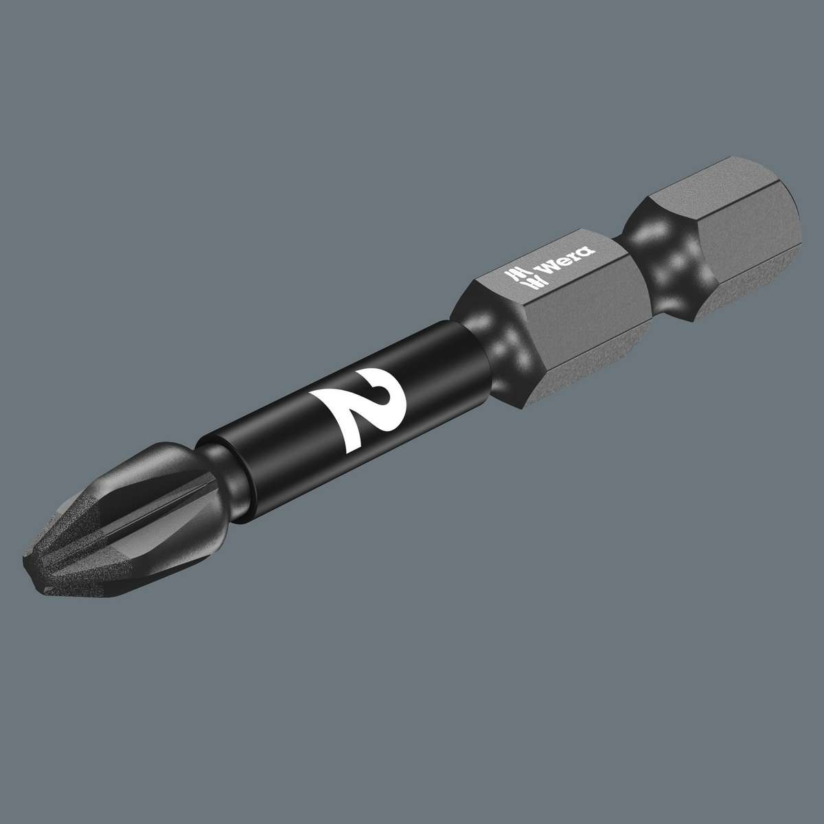 Бита ударная PZ 2 x 50 мм алмаз 1/4 E6.3 Impaktor серия 855/4 IMP DC PZ Wera WE-057661