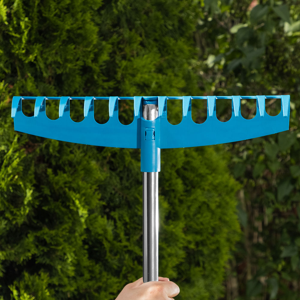 Алюминиевый черенок, 1580 мм, с фиксатором, для граблей 61793, 61732, 61733, Luxe, Palisad (61792)