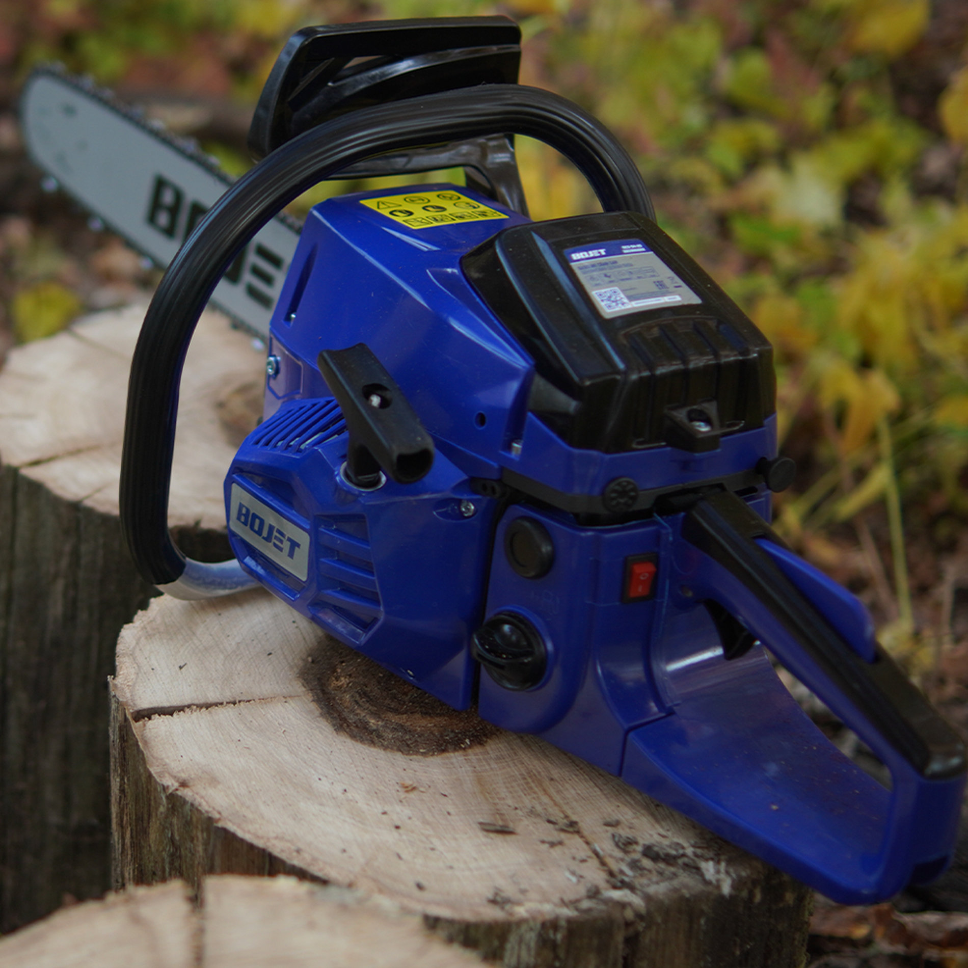 Бензиновая цепная пила, 2-х тактн., 49 см?, 18 (45 см)